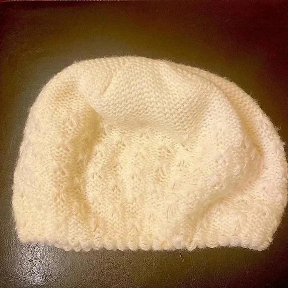 Knitted Cotton Beenie - Picture 2 of 3